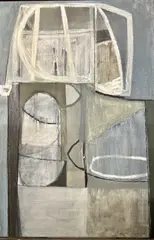 October-December '91 by Peter Joyce, oil on canvas, sold Oct 2023