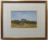A gilt framed and glazed by Gabrielle Carelli, watercolour, sold Feb 2023