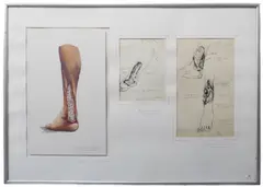 Notes made in the Chungkai Base Hospital Camp by Jack Bridger Chalker, pencil, offered Oct 2022