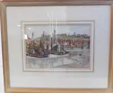 Whitby by Herbert Marshall, 1890, watercolour, sold Jun 2022