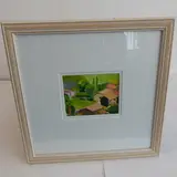 Houses at Vieussan by Andrew Walker Ssa, watercolor, sold Jun 2022