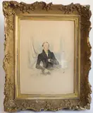Portrait of the Rev by Edward Hayes R.H.A., watercolour, offered Jun 2022
