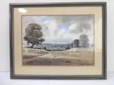 A large by Robin Reckitt, watercolour, sold May 2022