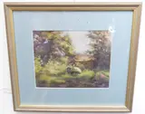 Mabel Basking in the Sun - Summer 1910 by Sybil Hamilton Hastings, watercolour, offered May 2022
