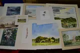 to include two landscapes by John R. Myers, coastal seascape and by Modern Watercolour Paintings, WATERCOLOUR, offered Aug 2020