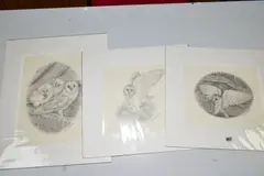 Mounted by Steve Machin, pencil, offered Aug 2020