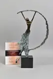 Moonlight by Jennine Parker, bronze, sold Aug 2020