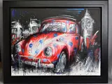 Spotted in town by Samantha Ellis, acrylic on canvas, sold Aug 2020
