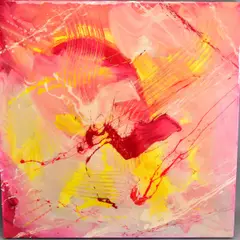 Baby i by Antonio Russo, oil on canvas, sold Aug 2020