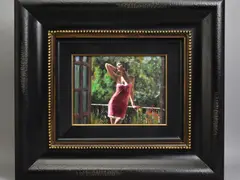 Like a cat iii by Fabian Perez, oil on canvas, sold Aug 2020