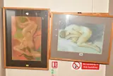 Autumn' and 'summer by Ken Symonds, pastel on paper, sold Aug 2020