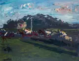 Racing at AuteuilSigned by Jacques-Émile Blanche, 1935, Oil on board, offered Jun 2019