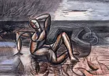Retirement of the Autumn leafSigned and dated ~49Mixed media34 by Leon Underwood, Mixed media, offered Jun 2019