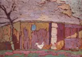 Farm Yard ScenesA pair by Malcolm Dummond, oil on board, sold Jun 2019