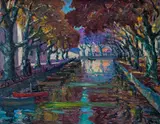 Untitled by N. Davids, Oil on canvas, sold Jun 2019