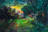 Fawley Bottom by John Piper Ch, Watercolour and gouache, sold Jun 2019