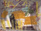 Parsac by John Piper Ch, Gouache and coloured wax crayon, sold Jun 2019