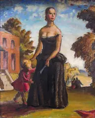 Untitled by Edward Ardizzone, Oil on canvas, offered Jun 2019