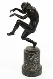 Untitled by Karl Perl, BRONZE FIGURE OF A NUDE, with Arthur Rubenstein foundry mark, signed ", sold Apr 2023