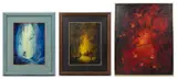FANTASY PAINTINGS, LOT OF THREE by Helen Struven, oil on board, sold Apr 2023