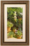 LANDSCAPE PAINTING by Jose Manuel Roman Frances, oil on canvas, sold Apr 2023