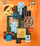 Other Languages (No. 3) by Marc Salz, 2005, Watercolor, gouache, sold Mar 2021