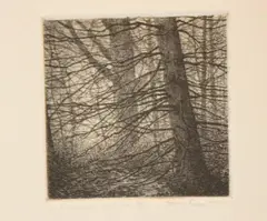 First Light by Stephen Fisher, 1982-1987, Etching, sold Mar 2021