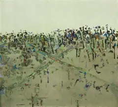 One Tree Hill by Fred Williams, 1968, oil on canvas, offered Nov 2014