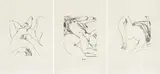 Lovers by Brett Whiteley, c.1965, charcoal on paper, sold Nov 2014