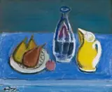 Nature Morte Au Pichet by Henryk Hayden, 1954, oil on paper on board, sold Nov 2014