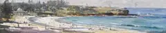 Coogee And The Pacific Ocean by Arthur Streeton, 1907, oil on wood panel, sold Aug 2014