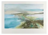 Composition. 1974 by Zao Wou-ki, Eau-forte et aquatinte, sold Dec 2021