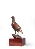 Perdrix by Chiqui Diaz, Bronze à patine brune, sold Dec 2021