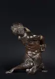 Captif by Hans Marks, 2008, Bronze à patine brune, sold Dec 2021