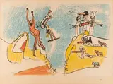 Had a great fall 1965 by Roberto Matta, Lithographie sur papier, sold Apr 2019
