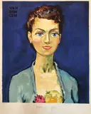 L'hommage à Marie Claire by Kees van Dongen, Lithographie en couleur, sold Apr 2019