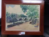 La Seine au Pont Marie by Andre Malterre, 1930, Aquarelle signée et datée «30, sold Apr 2019