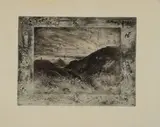 La Falaise, baie de Saint Malo. 1889 by Félix Buhot, Eau-forte, pointe sèche et aquatinte sur vergé, très belle épreuve timbrée de l'état défin, sold Feb 2023