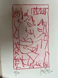 Portrait de Marcel, 8 décembre 1956 by Gen Paul, Lithographie signée en bas à droite numérotée, sold May 2023