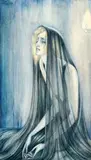 Solitude tragique by Paul Mak, Aquarelle sur papier, sold Mar 2022