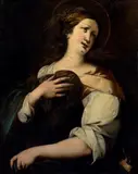 Sainte Catherine by Melchiorre Gherardini Dit le Ceranino, Toile (rentoilée) H_70 cm L_50 cm, sold Dec 2017