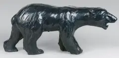 Ours polaire by Jorge Borrás, 1998, Epreuve en bronze à patine brun nuancé, sold Jul 2014
