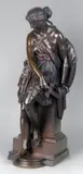 Femme au glaive brisé by Eugène-Antoine Aizelin, Epreuve en bronze à patine brun foncé nuancé, sold Jul 2014