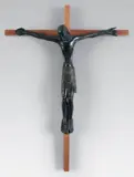 Le Christ by Jean Lambert-Rucki, Epreuve bronze à patine brun foncé nuancé, sold Jul 2014