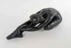 Ballerine (Gabrielle) by Jacques Le Nantec, 1990, Bronze patiné signé et numéroté, sold Jan 2025