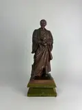 François Rabelais by Henry Étienne Dumaige, Bronze, sold Jan 2025