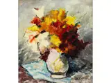 Blumen by Otto Eduard Pippel, oil on canvas, offered Dec 2020
