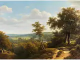Bergige Landschaft by Alphonse Robert, oil on canvas, sold Jun 2023
