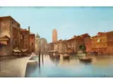 Venedigvedute by Karl Kaufmann, oil on canvas, offered Sep 2025