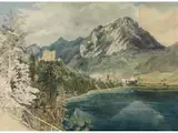 Untitled by Lorenzo Quaglio d. J., watercolor, offered Sep 2025